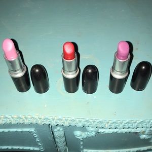 3 Mac Lipsticks